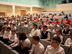 В ДК "Прогресс" состоялась церемония вступления школьников в ряды Всероссийского военно-патриотического движения «Юнармия»