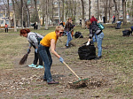 Арсеньевцы приняли участие в уборке города