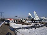 В октябре-ноябре 2020 г. коллекция ДВ авиа музейно-выставочного центра пополнилась сразу тремя экспонатами: на смотровой площадке заняли свои места истребитель Су-27УБ, редкий вертолёт Ми-34 и крылатая противокорабельная ракета П-21«Термит». 
