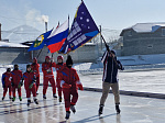 Эстафету флага первых международных зимних игр «Дети Приморья» принял Арсеньев