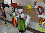 В ДК «Прогресс» оформлена выставка масленичных кукол