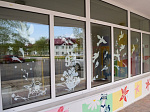 Детская школа искусств приняла участие в акции «Окна Победы»