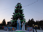 В Арсеньеве состоялось открытие главной новогодней елки 