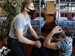 1-ый тур конкурса допризывной молодежи "Российской армии будущий солдат"