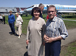 24 мая на выставочной площадке авиамузейного центра побывала депутат Госдумы В. Николаева. Своё мастерство ей успели продемонстрировать воспитанники станции юных техников, подняв в воздух летающие модели.