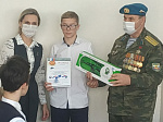 В школе № 4 награждены участники конкурса «Во славу русского оружия»   