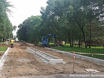 В Арсеньеве стартовал второй этап благоустройства парка «Восток» по проекту «Формирование комфортной городской среды»