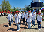 Жители Арсеньева отметили День Победы