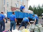 В воскресенье из Арсеньева в Кокшаровку вышла машина с грузом для жителей, пострадавших от наводнения