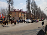 В Арсеньеве прошло  шествие  в поддержку проведения российской специальной военной операции на Украине 