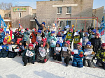 Юные арсеньевцы посоревновались в лыжных гонках и метании снежков
