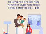 Ежемесячную выплату из материнского капитала получают более трех тысяч семей в Приморском крае