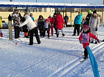 Соревнования по метанию снежков и лыжным гонкам - среди воспитанников детских садов города