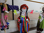 В ДК «Прогресс» оформлена выставка масленичных кукол