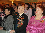 Ветераны, представители трудовых коллективов, общественных организаций приняли участие в торжественном собрании и праздничном концерте