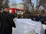 В Арсеньеве открыли памятник Герою России Олегу Пешкову и погибшим летчикам