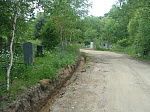 В Арсеньевском городском округе продолжаются работы по благоустройству территории городского кладбища