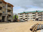 В Арсеньеве завершается строительство домов для горожан, проживающих в аварийном жилом фонде