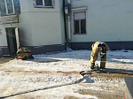 Пожарные Арсеньева провели учения в городской больнице 
